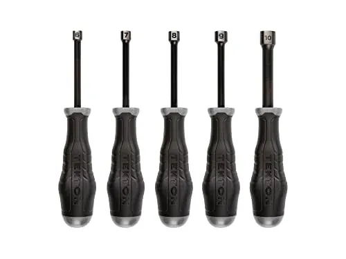 Tekton 5 Pc Metric Hollow Shaft Nut Driver Set