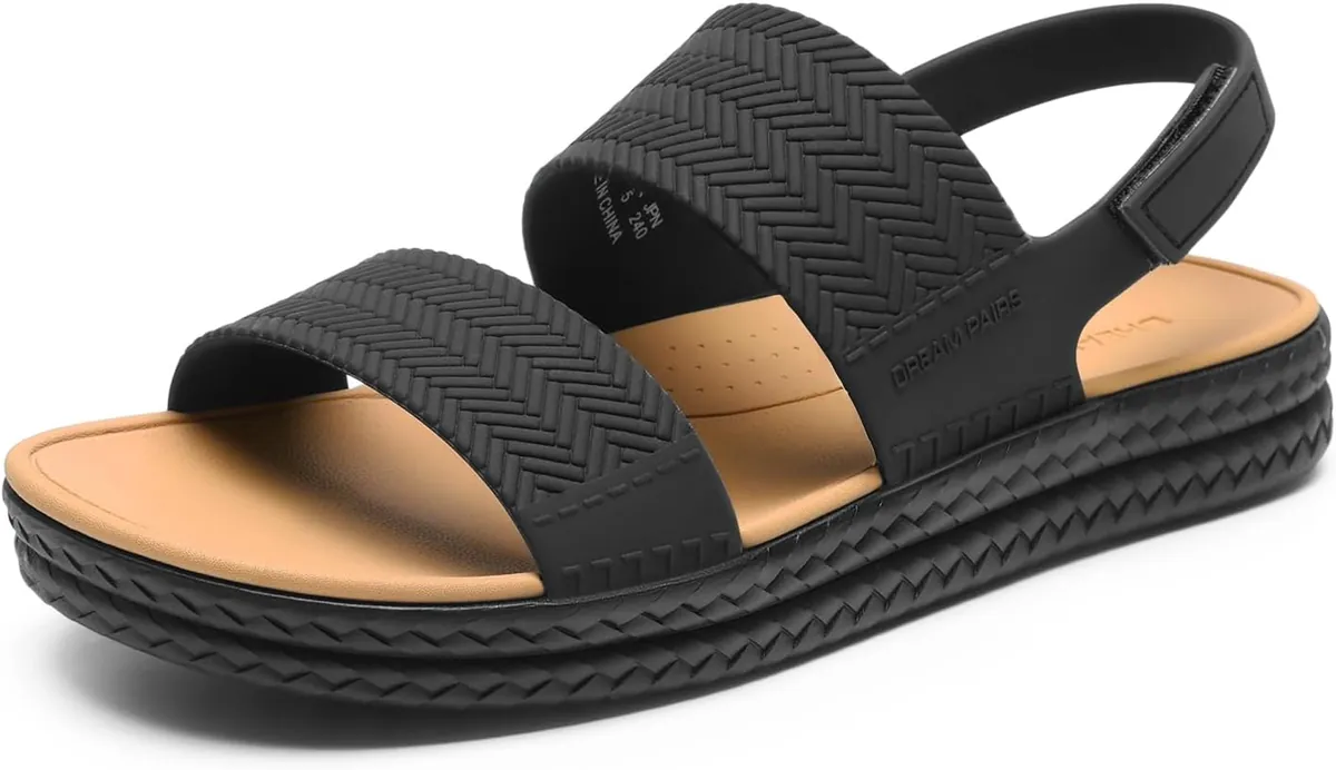 Dream Pairs Women’s Waterproof Flat Sandals