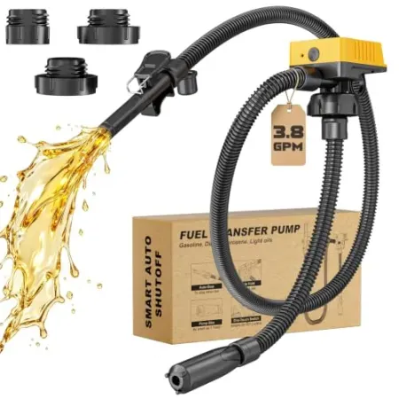 Ecarke Cordless Fuel Transfer Pump (DeWALT or Milwaukee Batteries)