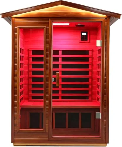 Red Cedar 2 Person Outdoor Sauna