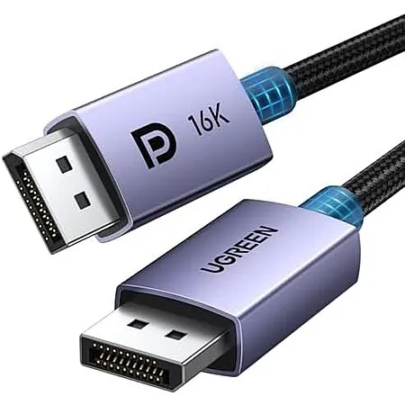 6.6' UGREEN 40Gbps DisplayPort 2.1 Cable