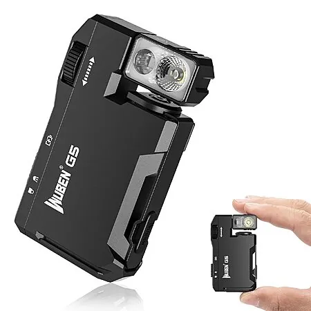 Prime: WUBEN G5 400-Lumen Rechargeable Mini Magnetic EDC Flashlight (2 Colors)