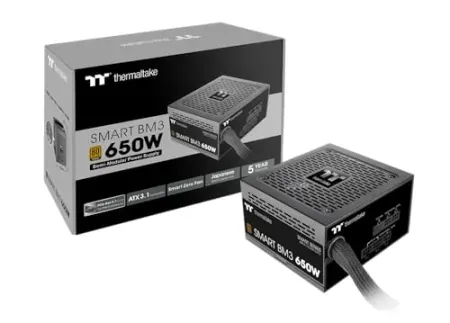 Thermaltake Smart BM3 650W 80Plus Bronze Semi-Modular Power Supply