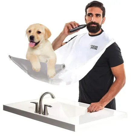 BEARD KING Beard Bib Lite Official Grooming Cape Beard Catcher