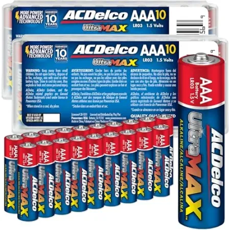 20-Count Powermax ACDelco UltraMAX Triple AAA Batteries