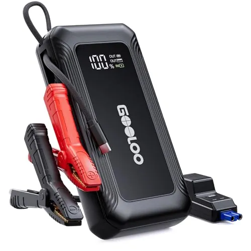 GOOLOO G7 3000A Supersafe Jump Starter with Built-in 45W USB-C Cable