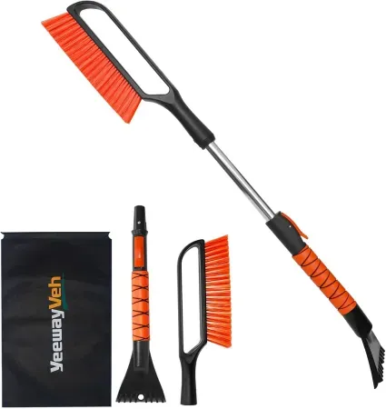 35" YeewayVeh 2-in-1 Car Snow Brush & Ice Scraper
