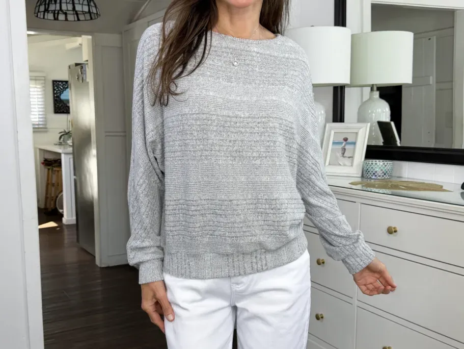 KIRUNDO Lightweight Pullover Boat Neck Sweater