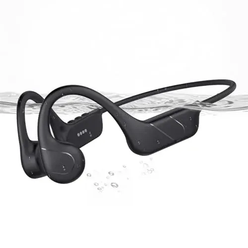 CXK Bone Conduction Headphones IPX8 Waterproof Bluetooth 6.0