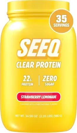 34.56oz SEEQ Clear Protein Powder