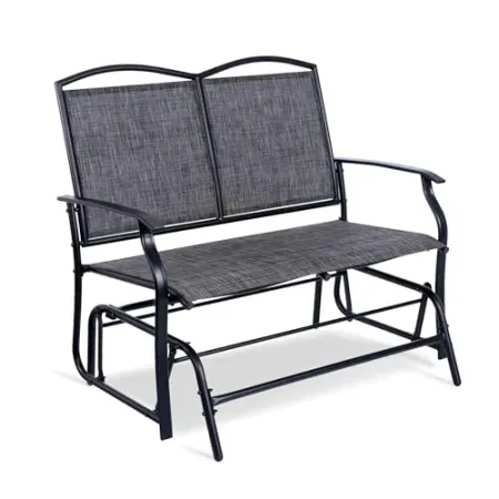 Backyard Expressions 2-Person Outdoor Glider Bench