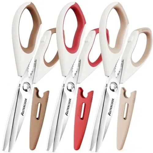 Astercook Kitchen Shears 3-Pack