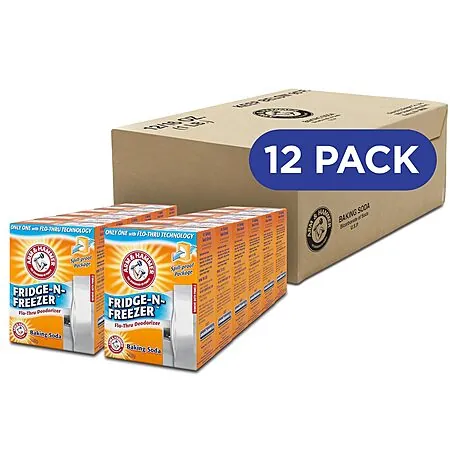 Select Accounts: 12-Pk 14-Oz ARM & HAMMER Fridge-n-Freezer Baking Soda