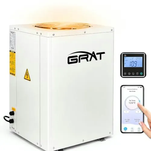 Oibath 35,000-BTU Full Inverter Pool Heat Pump