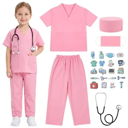 25 Piece Halloween Nurse Costume