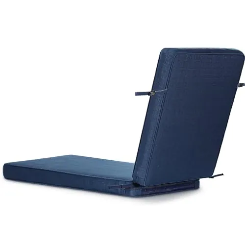 SUNROX All-Weather Lounge Chair Cushion, Navy