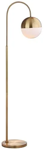 SAFAVIEH Jonas 55.5" Coastal Brass Floor Lamp