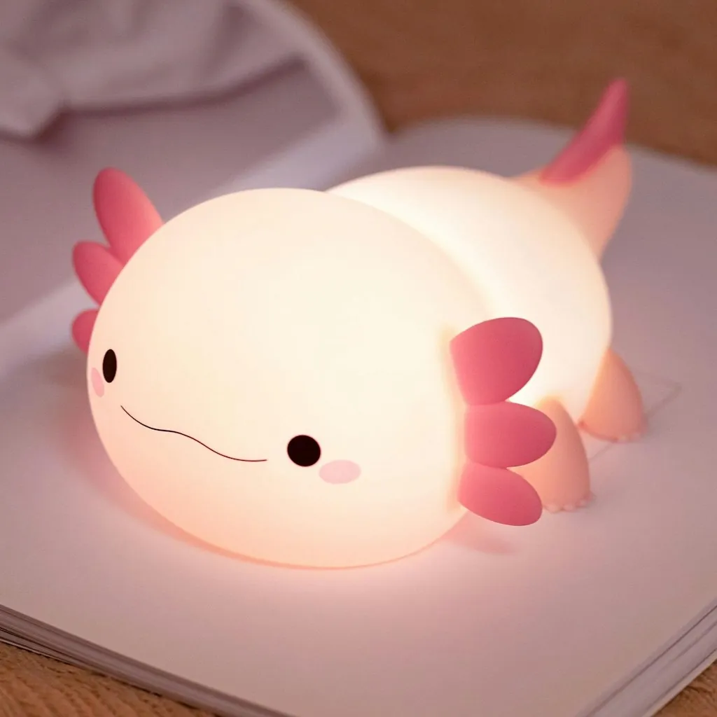 Axolotl Rechargeable LED Night Light Table Lamp