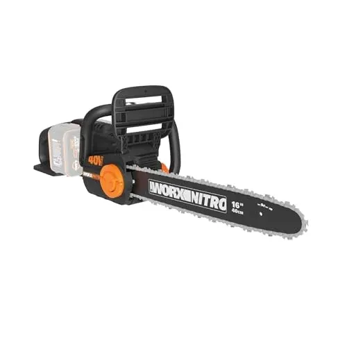 Worx Nitro 40V 16" Cordless Brushless Chainsaw 4.0 Ah Tool Only