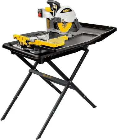 DeWalt 10" Corded Wet Tile Saw with Stand