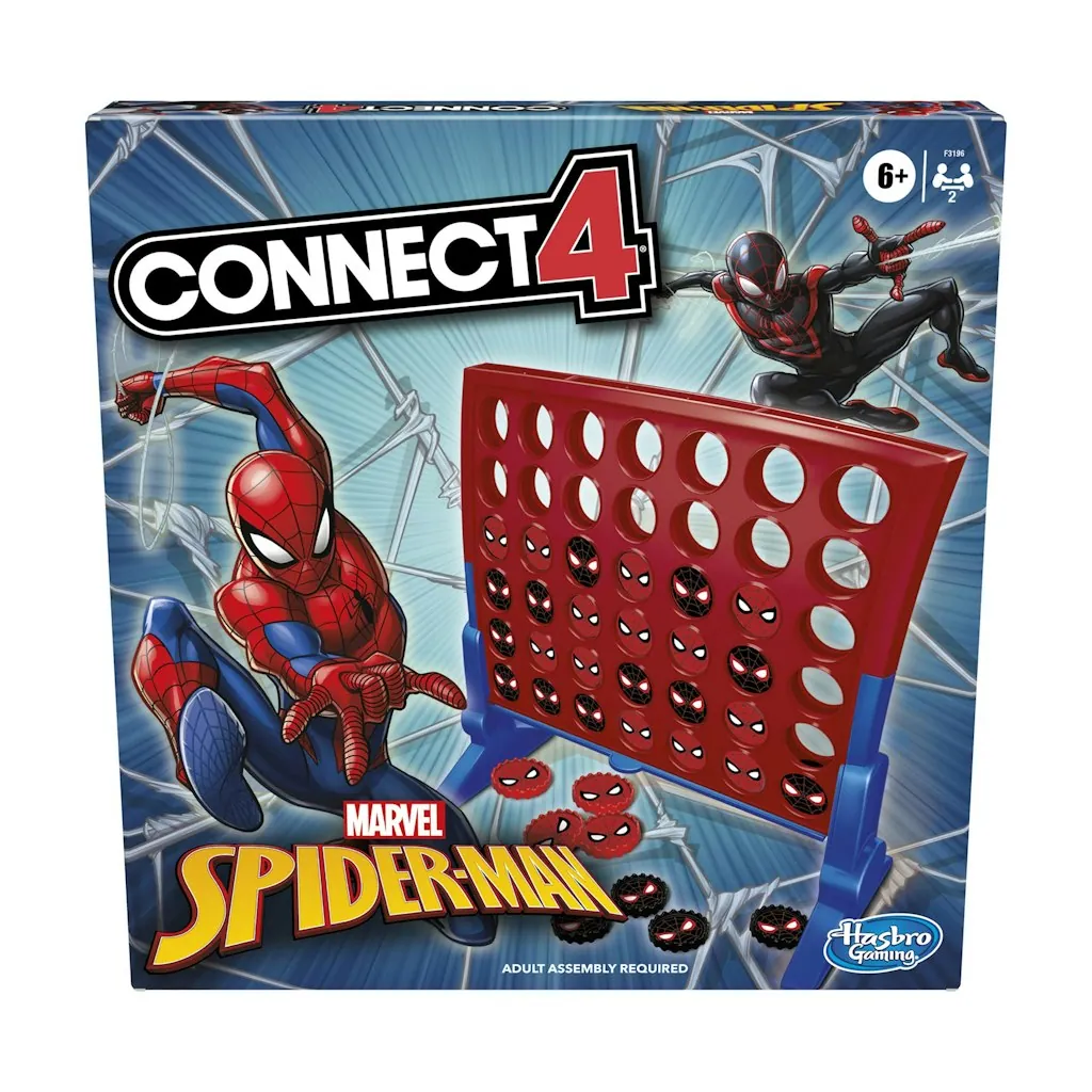 Hasbro Gaming Connect 4 Marvel Spider-Man Edition Board Game