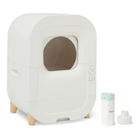 Amazon Basics Automatic Self-Cleaning Cat Litter Box