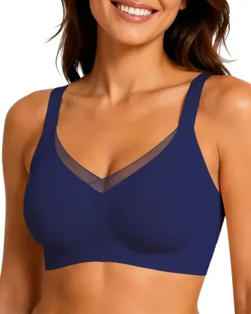 As Fairy Wireless Seamless Jelly Support Full Coverage Bra