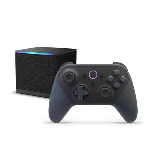 Fire TV Cube + Luna Controller Game Streaming Bundle