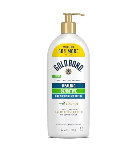 Gold Bond Healing Sensitive Body & Face Lotion w/ Aloe