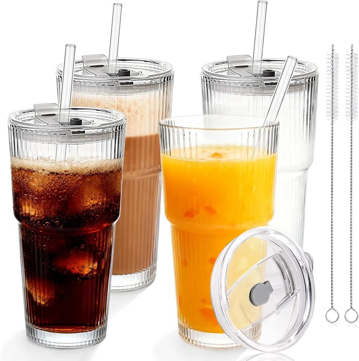 Glass Tumbler 4-Pack