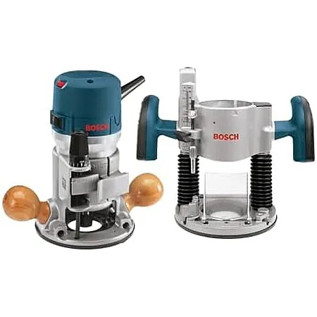 Bosch 12-Amp 2-1/4 HP Plunge & Fixed Base Corded Router Kit