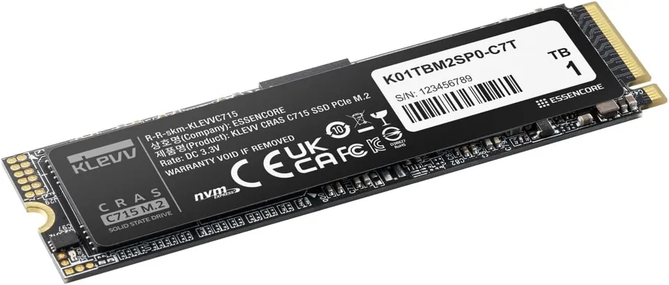 1 TB Gen 4 NVME SSD ($71.99) - Amazon