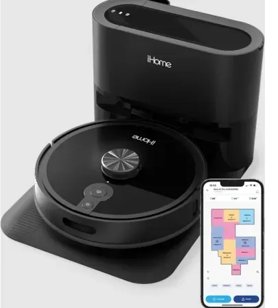 iHome AutoVac Nova S1 Pro Self Empty Robot Vacuum