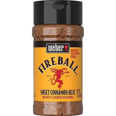 3.5-Oz Weber Fireball Whiskey Flavored Seasoning (Sweet Cinnamon Heat)