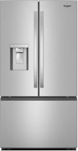 Whirlpool Standard-Depth 29.58-cu ft 36-in Wide French Door Refrigerator with Ice Maker