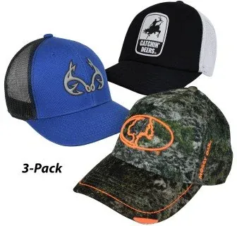 Outdoor Adjustable Cap Bundle 3-Pack