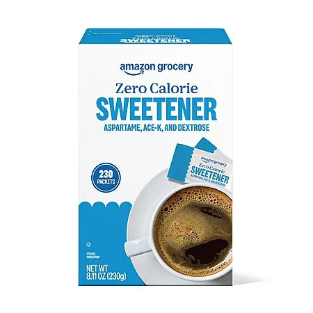 Select Accts: 230-Ct Amazon Grocery Aspartame Sweetener Packets