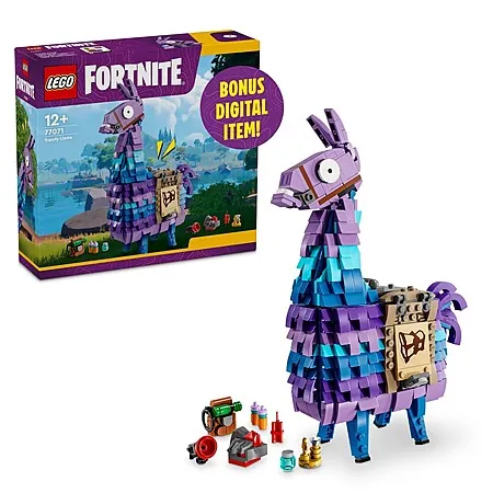 691-Pc LEGO Fortnite Supply Llama Building Toy Set (77071)