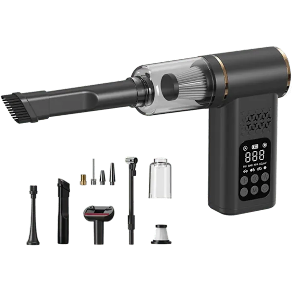 Parsecs 3-in-1 Rechargeable Cordless Tire Inflator, Vacuum, and Blower