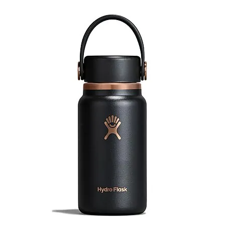 6.7-Oz Hydro Flask Micro Water Bottle (Black Arc)
