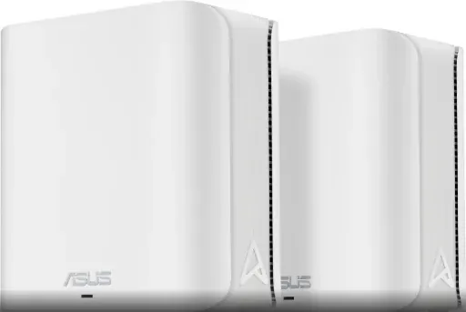 2-Pack ASUS ZenWiFi BD4 Dual-Band WiFi 7 Mesh Router System with Dual 2.5G Ports