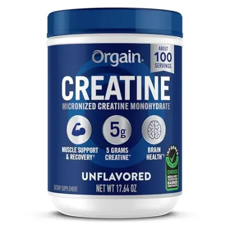 17.64oz Orgain 5g Creatine Monohydrate Micronized Powder
