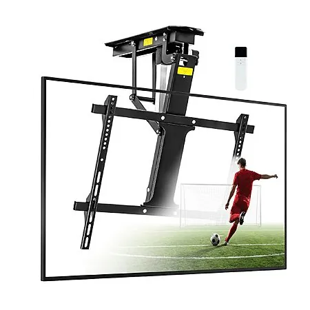 TOPSKY Electric Adjustable Ceiling 32" - 70" TV Mount w/ Remote (up to 88lbs)