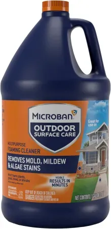 1-Gallon Microban Outdoor Surface Care Multipurpose Foaming Cleaner