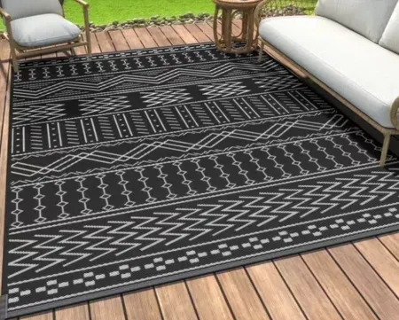 SIXHOME 5' x 8' Waterproof Patio Rug