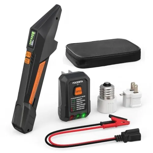 Focemta Circuit Breaker Finder and GFCI Outlet Tester