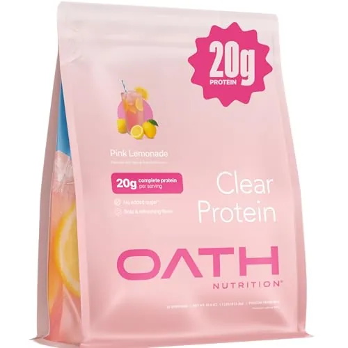 OATH Nutrition Clear Protein Powder 18-Servings