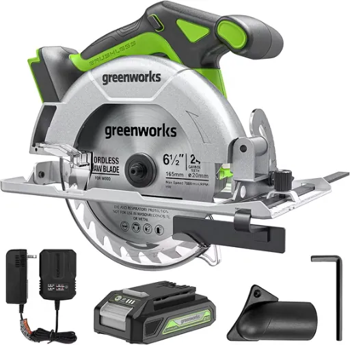 Greenworks 24V 4-1/2 Brushless Compact Circular Saw