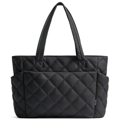 Uselike 20L Quilted Puffer Tote Bag