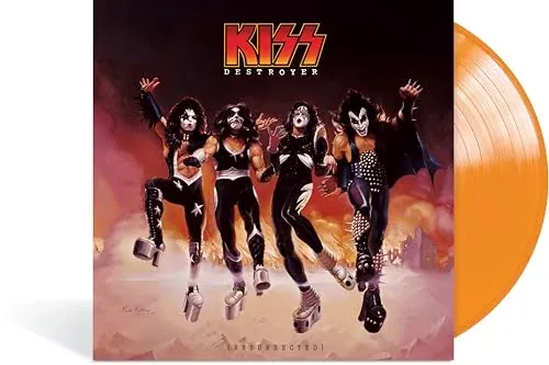 Kiss "Destroyer (Resurrected)" Translucent Orange Vinyl LP